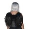 Feather Wings One Size Adult Costume Accessory | Black